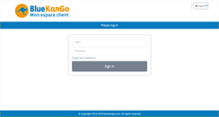 Desktop Screenshot of espaceclient.bluekango.com